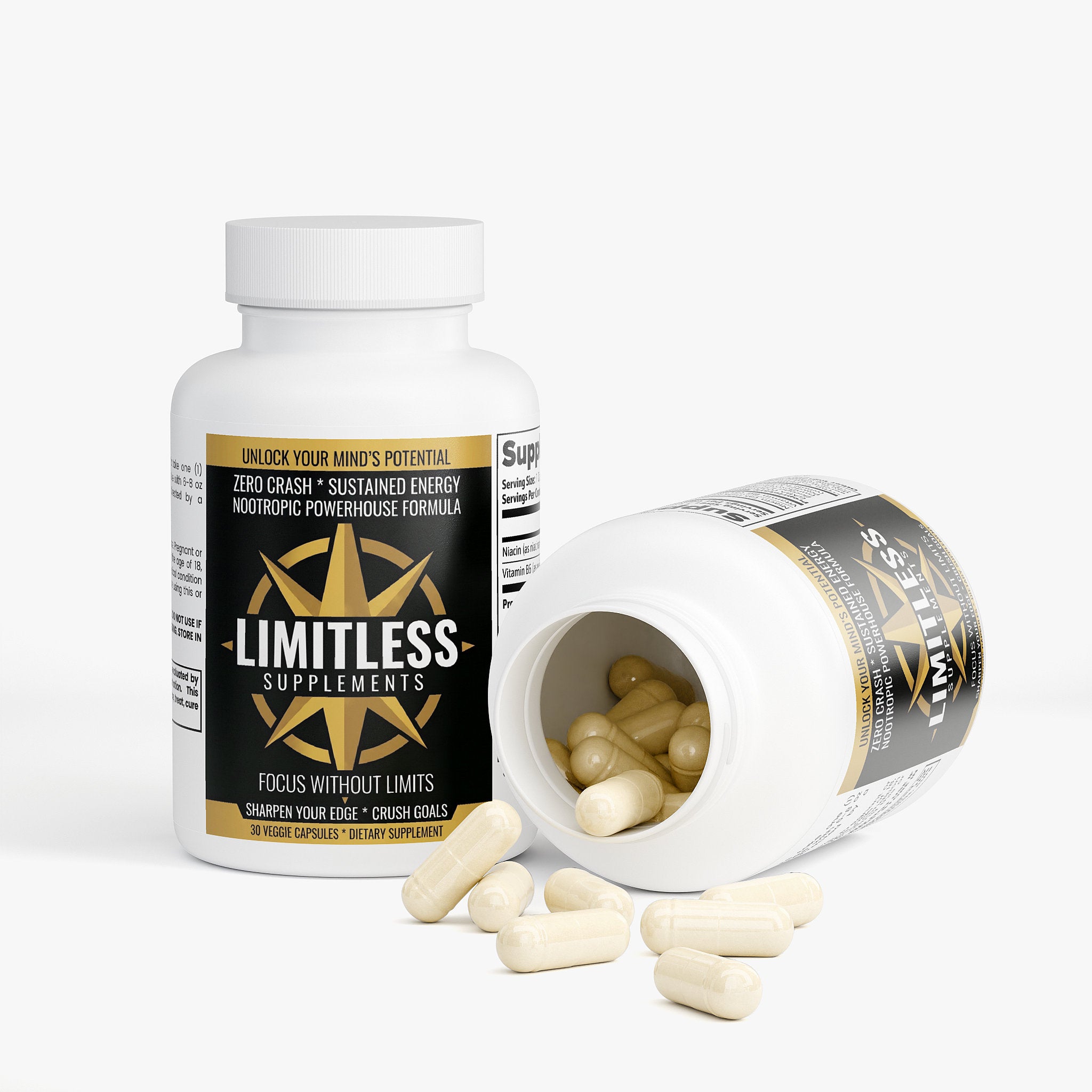 Limitless Focus Capsules — 30 Day Supply